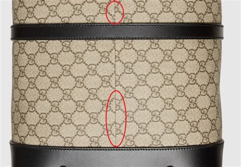 gucci duffle bag fake|how to spot a gucci bag.